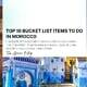 Top 10 bucket list items to do in Morocco